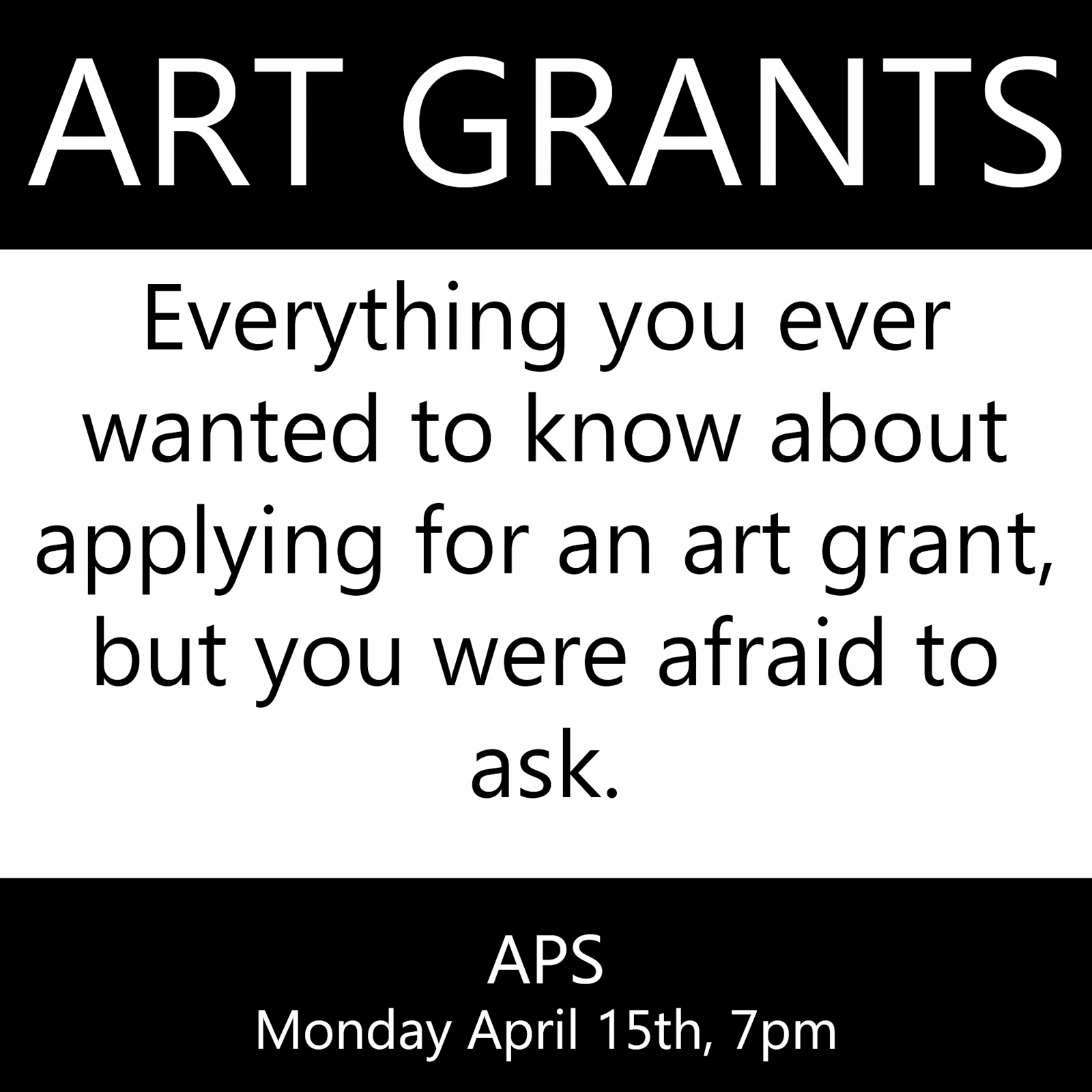 About Art Grants with Peter Kingstone
