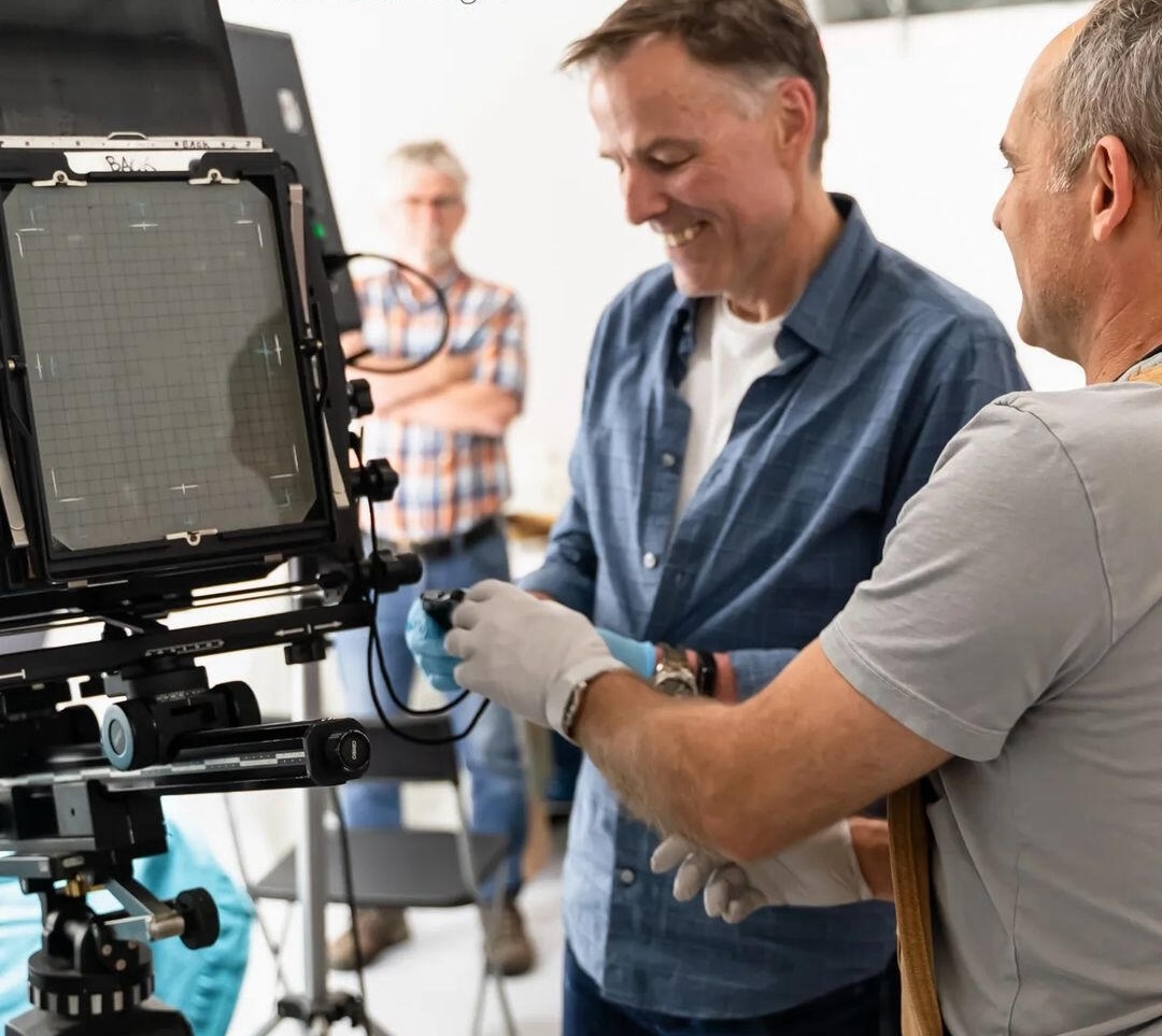 Tintype demonstration with Horst Herget