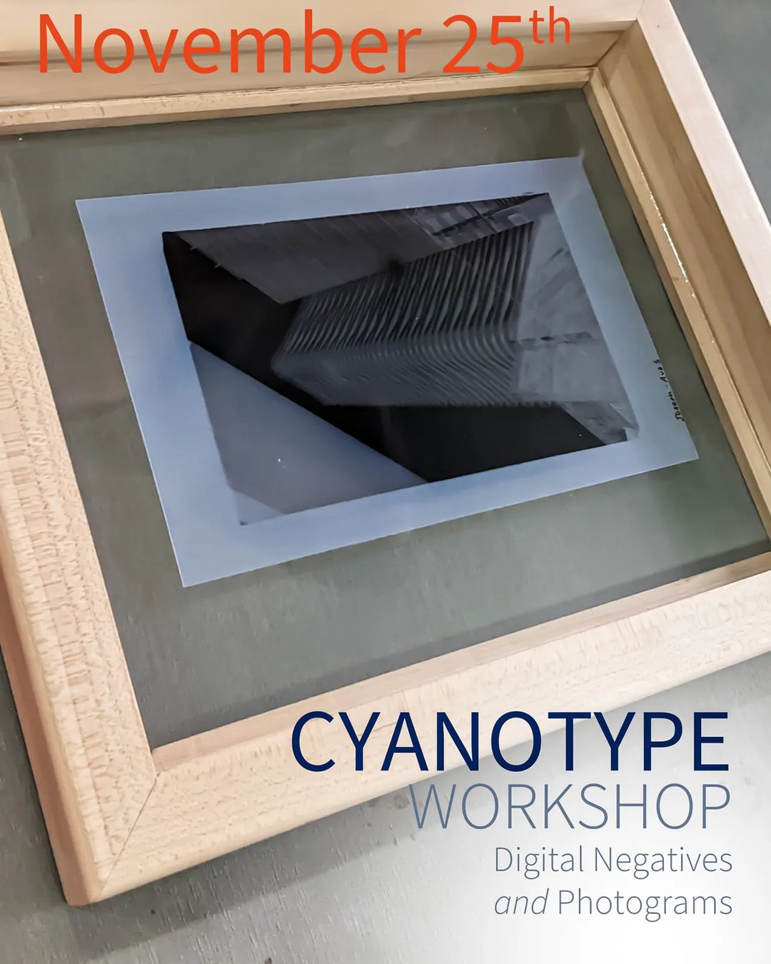 Cyanotype workshop with Peter Friedrichsen